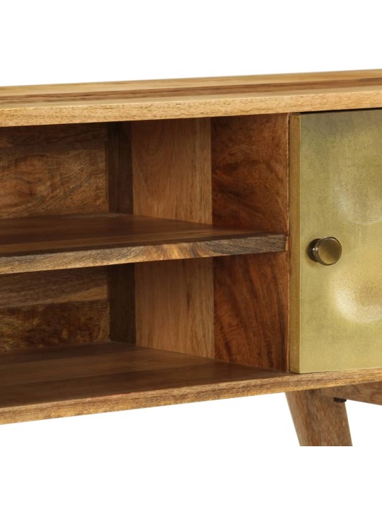 TV stolek 120 x 30 x 45 cm masivní mangovníkové dřevo