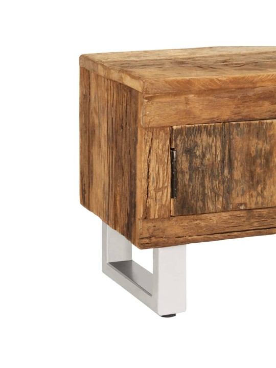 TV stolek z masivních recyklovaných pražců 140 x 30 x 40 cm