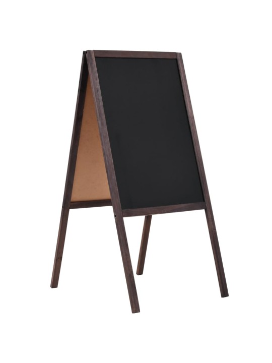 Oboustranná tabule z cedrového dřeva volně stojící 40 x 60 cm