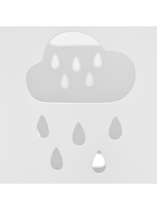Stojan na deštníky Umbrellas ocelový bílý