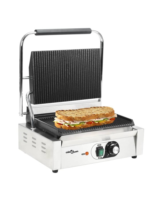 Rýhovaný gril na panini 2200 W 43 x 30,5 x 20 cm