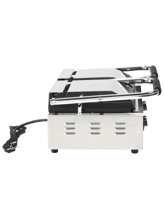 Dvojitý panini gril rýhovaný 3600 W 57 x 30,5 x 20 cm