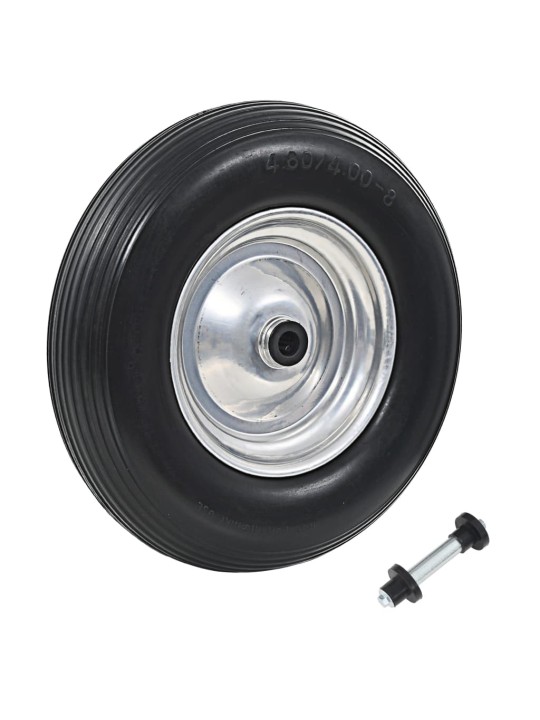 Kolo ke kolečku s nápravou odolné PU 4.00–8390 mm