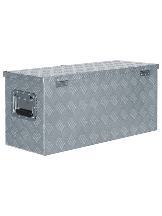 Hliníkový box 80 x 30 x 35 cm stříbrný