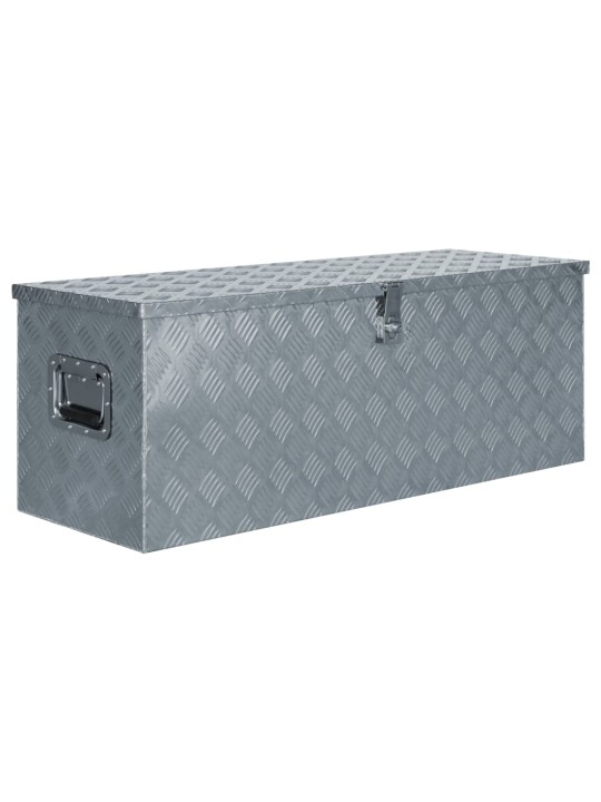 Hliníkový box 110,5 x 38,5 x 40 cm stříbrný