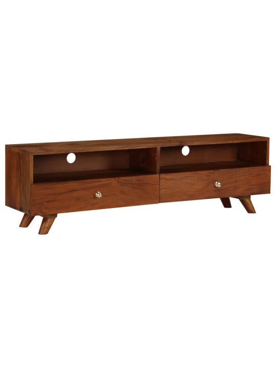 TV stolek 140 x 30 x 40 cm masivní recyklované dřevo