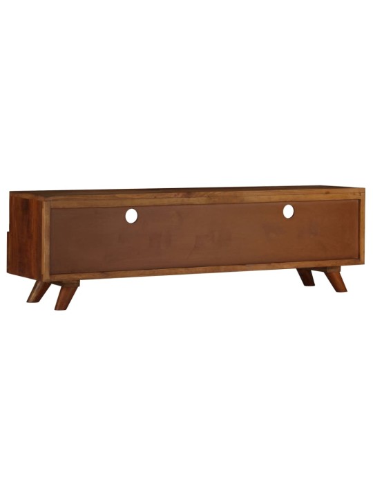 TV stolek 140 x 30 x 40 cm masivní recyklované dřevo