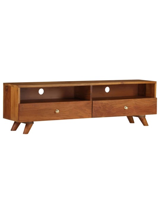 TV stolek 140 x 30 x 40 cm masivní recyklované dřevo