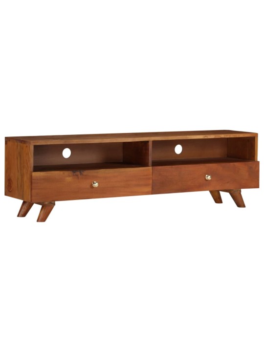 TV stolek 140 x 30 x 40 cm masivní recyklované dřevo