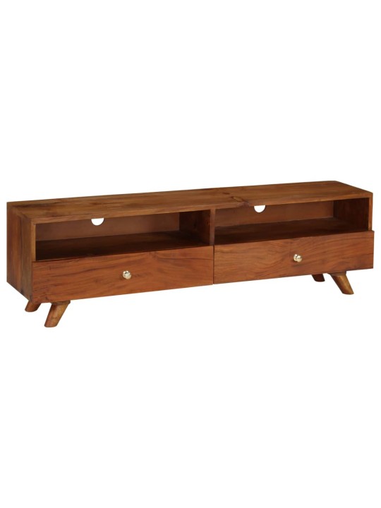 TV stolek 140 x 30 x 40 cm masivní recyklované dřevo