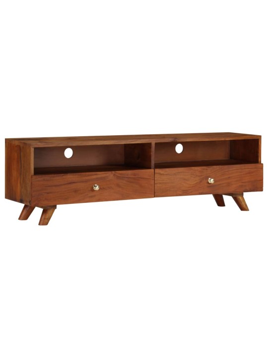 TV stolek 140 x 30 x 40 cm masivní recyklované dřevo