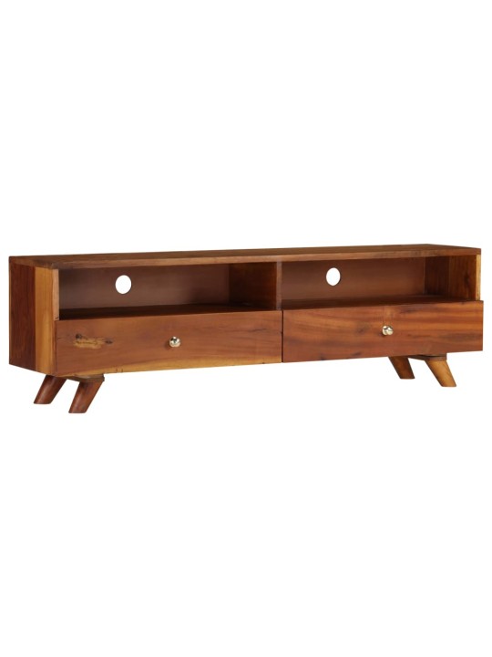 TV stolek 140 x 30 x 40 cm masivní recyklované dřevo