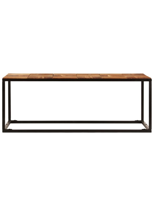 Konferenční stolek 110 x 60 x 40 cm masivní akácie a ocel