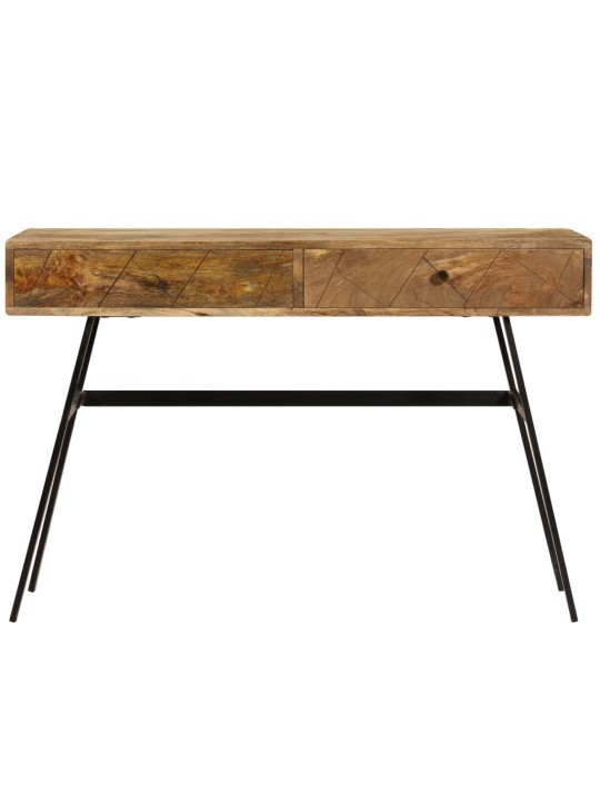 Psací stůl se zásuvkami 110 x 50 x 76 cm masivní mangovník