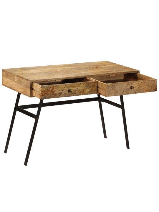 Psací stůl se zásuvkami 110 x 50 x 76 cm masivní mangovník