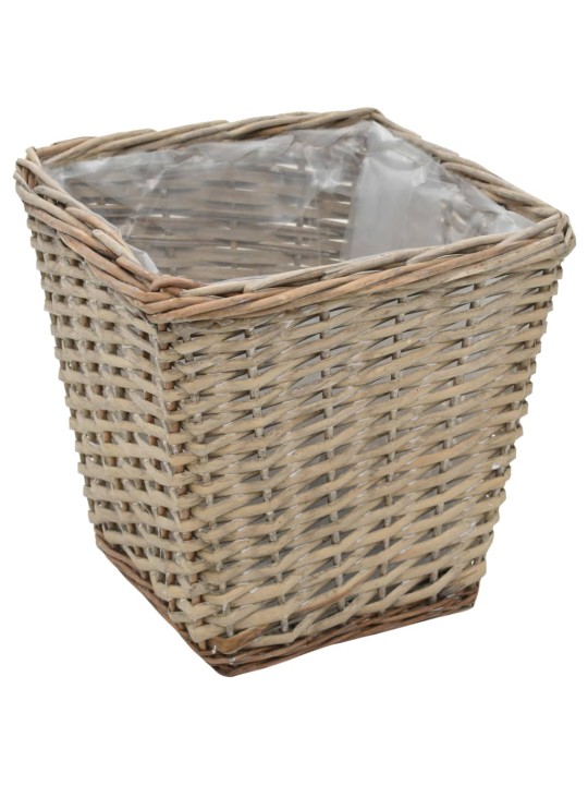 Vyvýšený záhon 3 ks proutěný s PE výstelkou