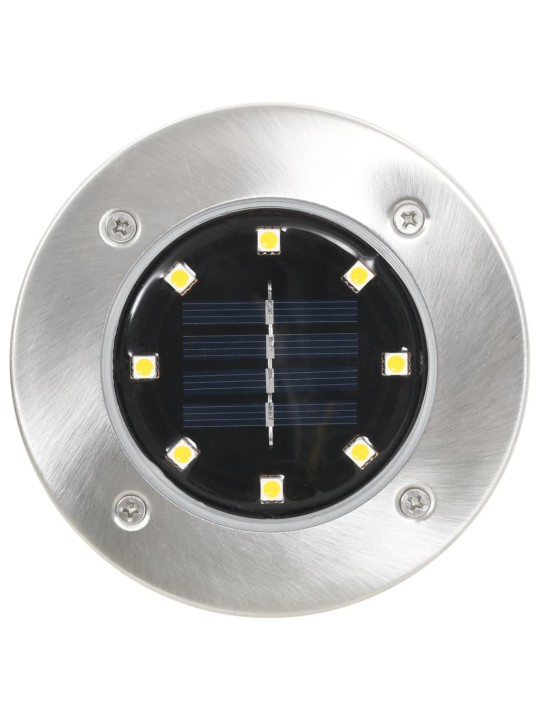 Solární světlo k zapíchnutí do země 8 ks LED bílé