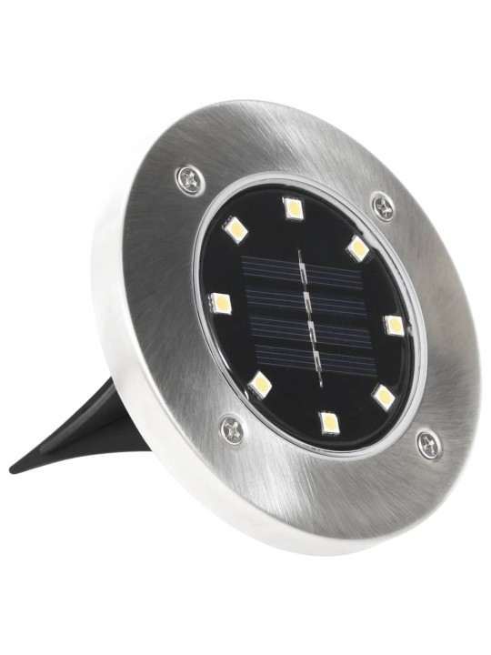 Solární světlo k zapíchnutí do země 8 ks LED teplé bílé