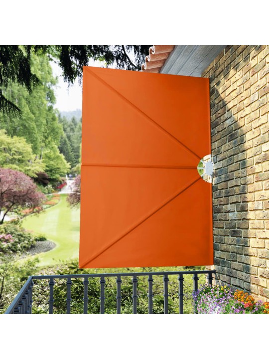 Skládací zástěna na terasu terracotta 240 x 160 cm