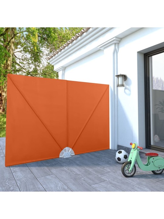 Skládací zástěna na terasu terracotta 240 x 160 cm