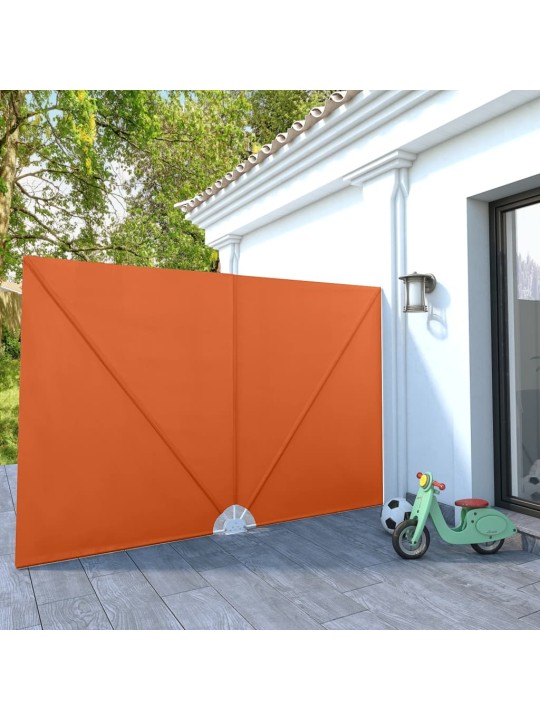 Skládací zástěna na terasu terracotta 300 x 200 cm