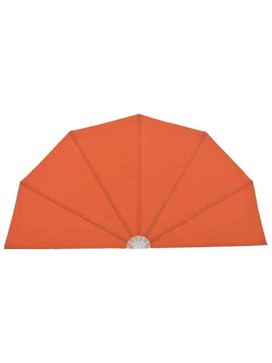 Skládací zástěna na terasu terracotta 160 cm