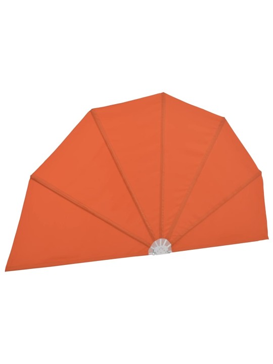 Skládací zástěna na terasu terracotta 160 cm