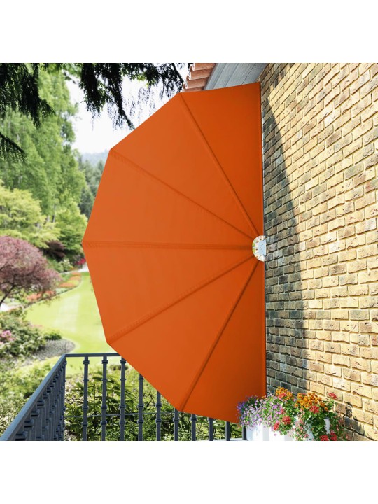 Skládací zástěna na terasu terracotta 200 cm