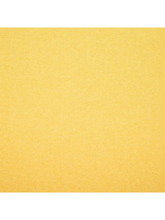 3místná pohovka textilní čalounění 172 x 70 x 82 cm žlutá