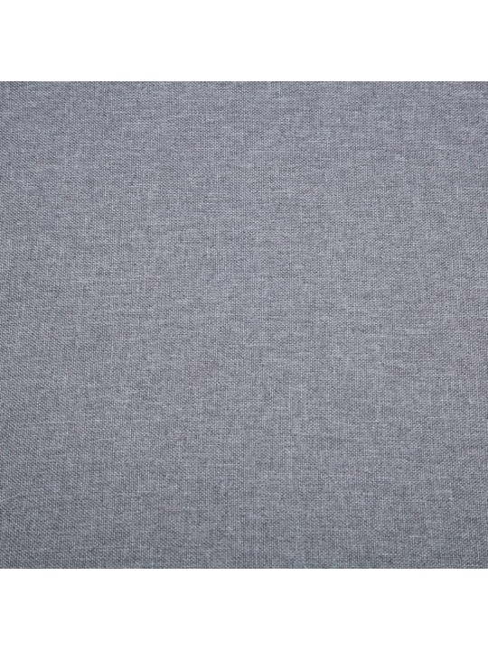 3místná pohovka textilní čalounění 172 x 70 x 82 cm světle šedá