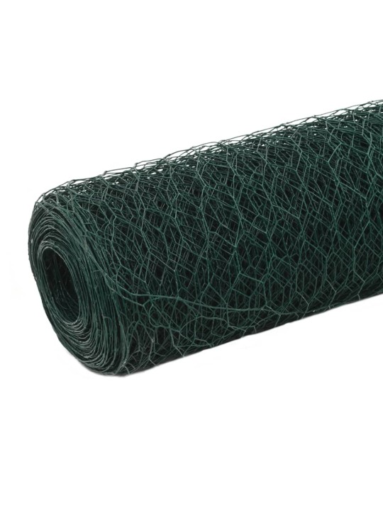 Pletivo ke kurníku ocel PVC vrstva 25 x 1,2 m zelené