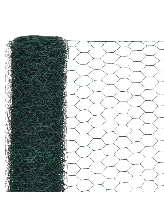 Pletivo ke kurníku ocel PVC vrstva 25 x 1,2 m zelené