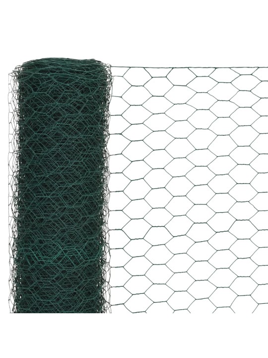 Pletivo ke kurníku ocel PVC vrstva 25 x 1,5 m zelené