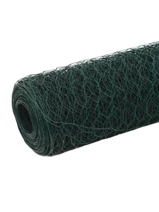 Pletivo ke kurníku ocel PVC vrstva 25 x 1,5 m zelené