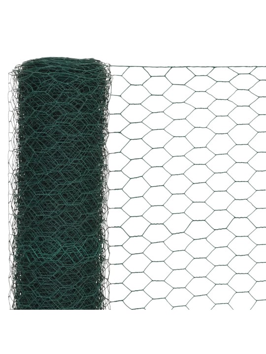 Pletivo ke kurníku ocel PVC vrstva 25 x 1,5 m zelené