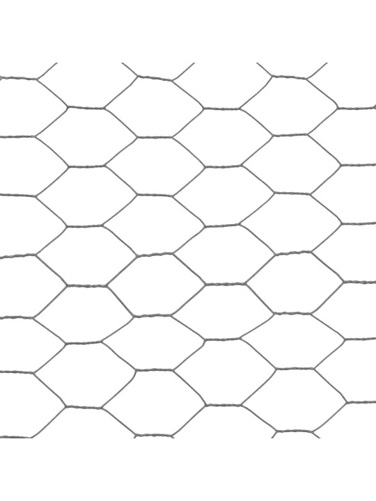 Pletivo ke kurníku ocel PVC vrstva 25 x 0,75 m šedé