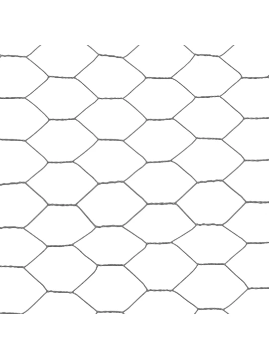 Pletivo ke kurníku ocel PVC vrstva 25 x 1 m šedé