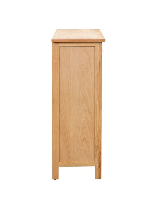 Skříňka na víno 72 x 32 x 90 cm masivní dubové dřevo