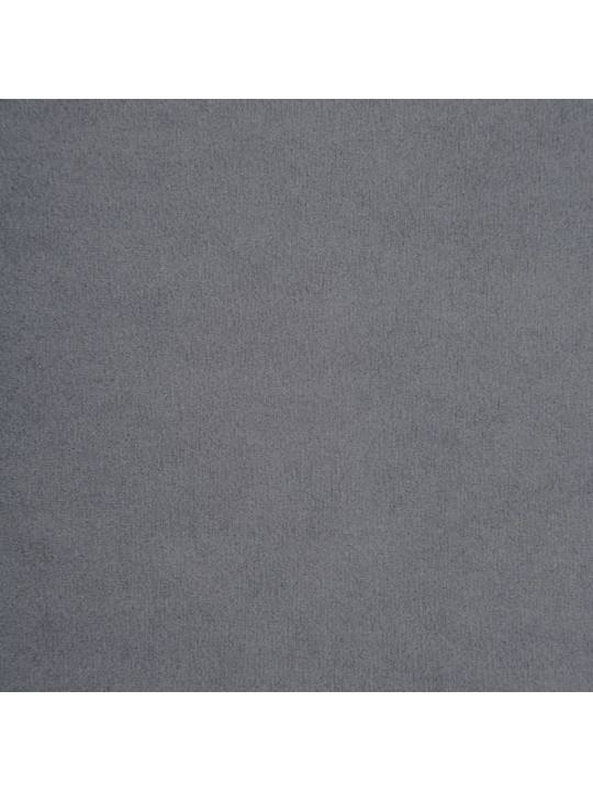 3místná pohovka chesterfield samet 199 x 75 x 72 cm šedá