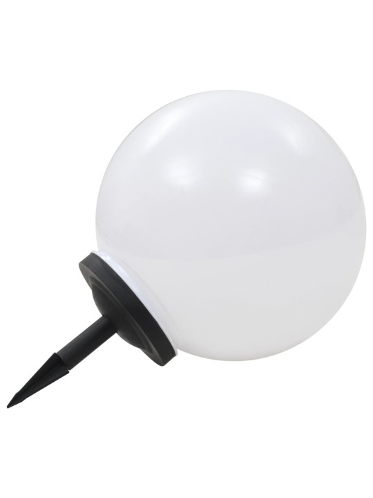 Zahradní solární lampa LED kulovitá 40 cm RGB