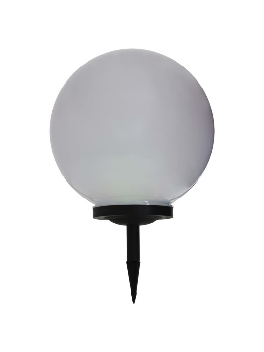 Zahradní solární lampa LED kulovitá 40 cm RGB