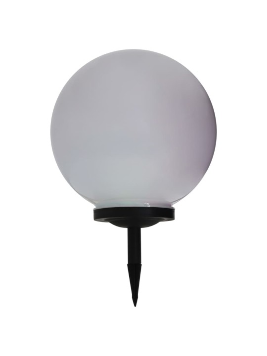 Zahradní solární lampa LED kulovitá 40 cm RGB