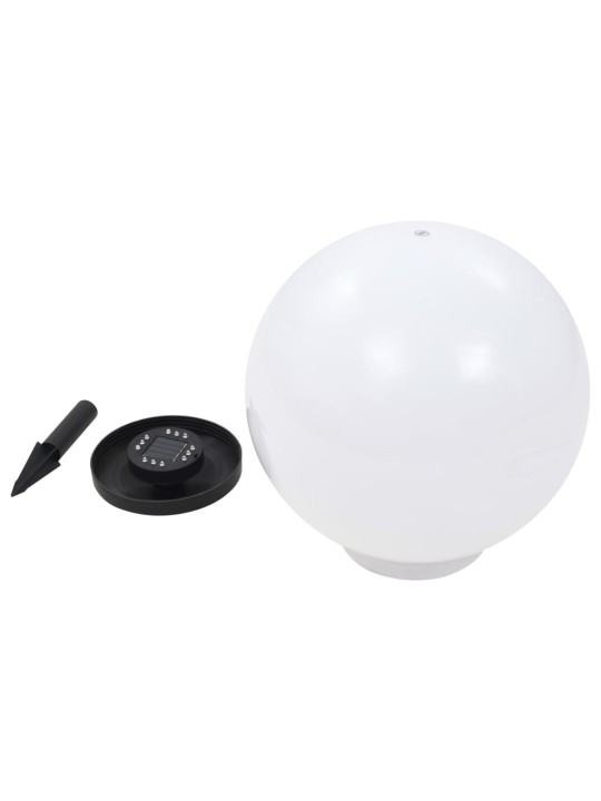 Zahradní solární lampa LED kulovitá 40 cm RGB