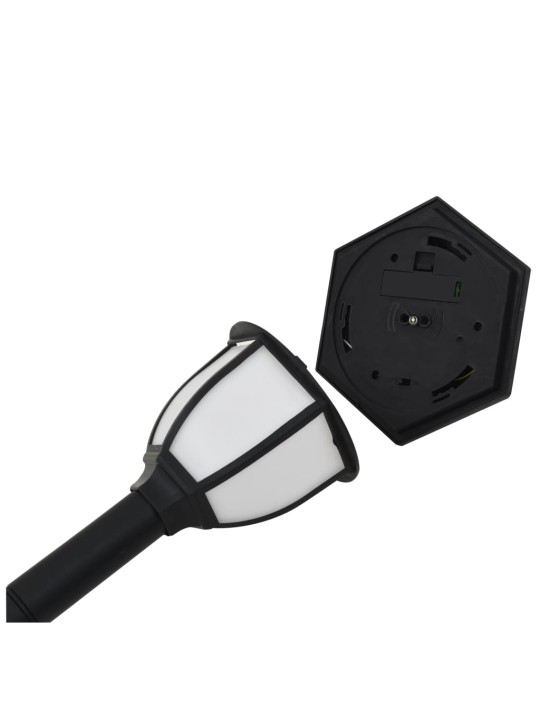 Zahradní solární lampy 3 ks LED černé