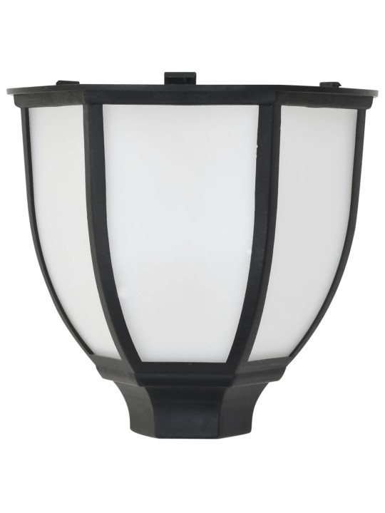 Zahradní solární lampy 3 ks LED černé