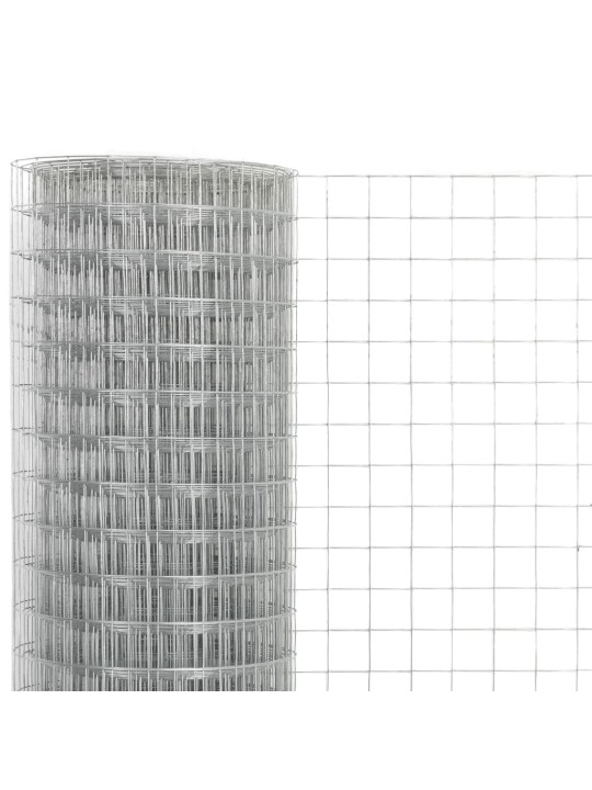 Pletivo ke kurníku pozinkovaná ocel 10 x 1,5 m stříbrné
