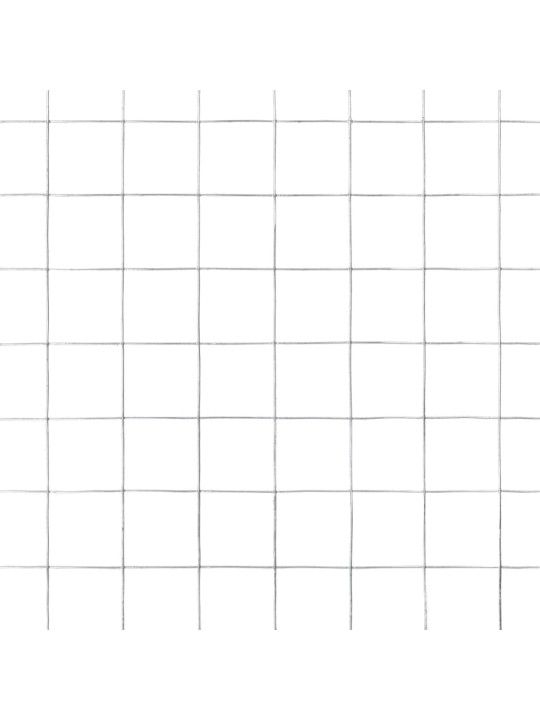 Pletivo ke kurníku pozinkovaná ocel 25 x 1,5 m stříbrné