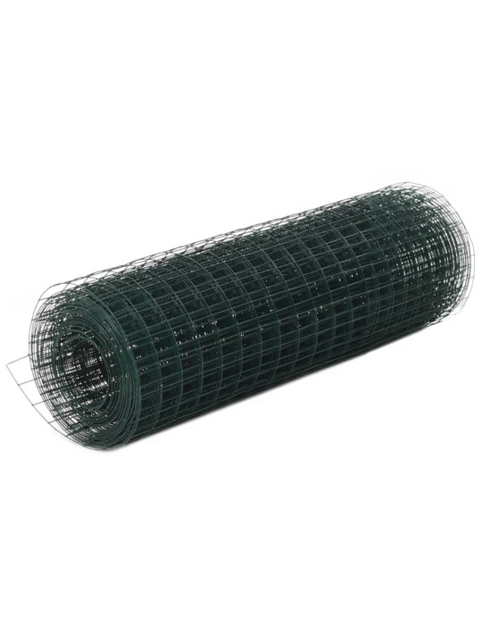Pletivo ke kurníku ocel pvc vrstva 25 x 0,5 m zelené