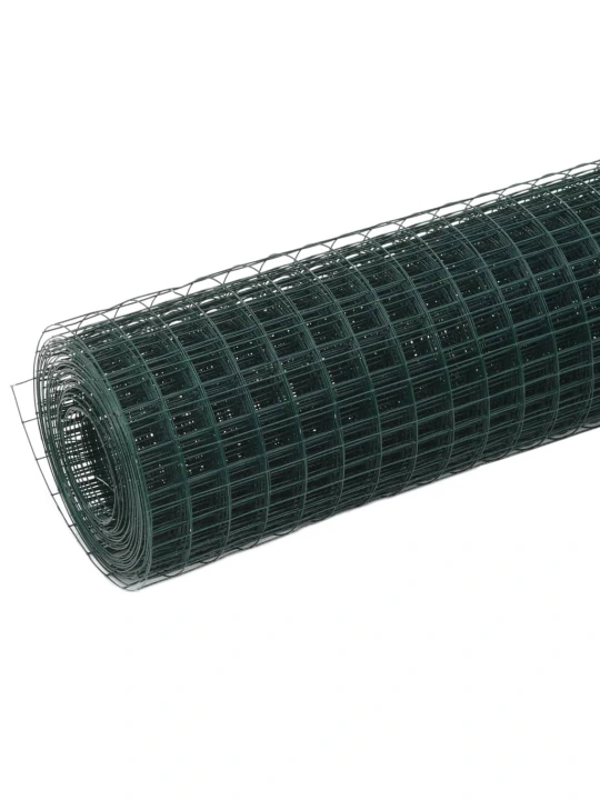 Pletivo ke kurníku ocel pvc vrstva 25 x 0,5 m zelené