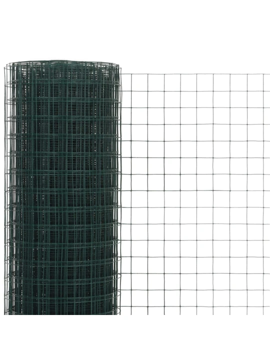 Pletivo ke kurníku ocel pvc vrstva 25 x 0,5 m zelené